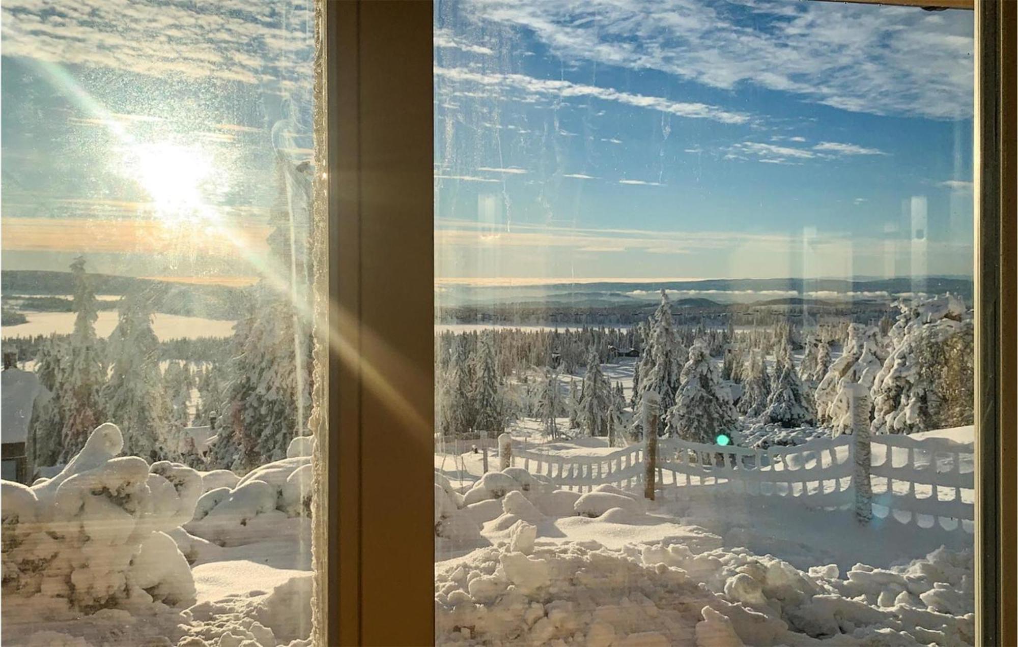 Amazing Home In Sjusjoen With Kitchen Exteriér fotografie
