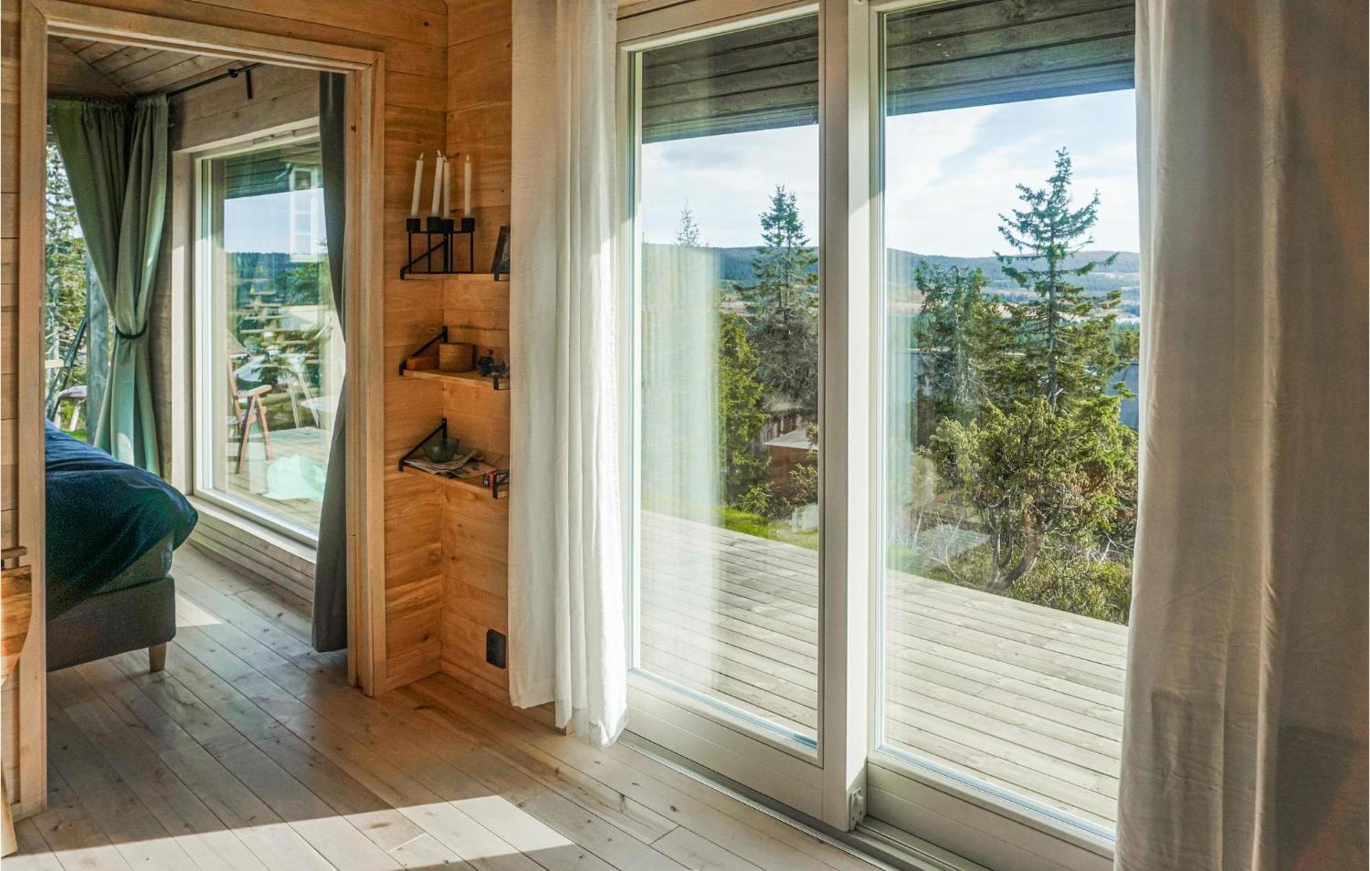 Amazing Home In Sjusjoen With Kitchen Exteriér fotografie